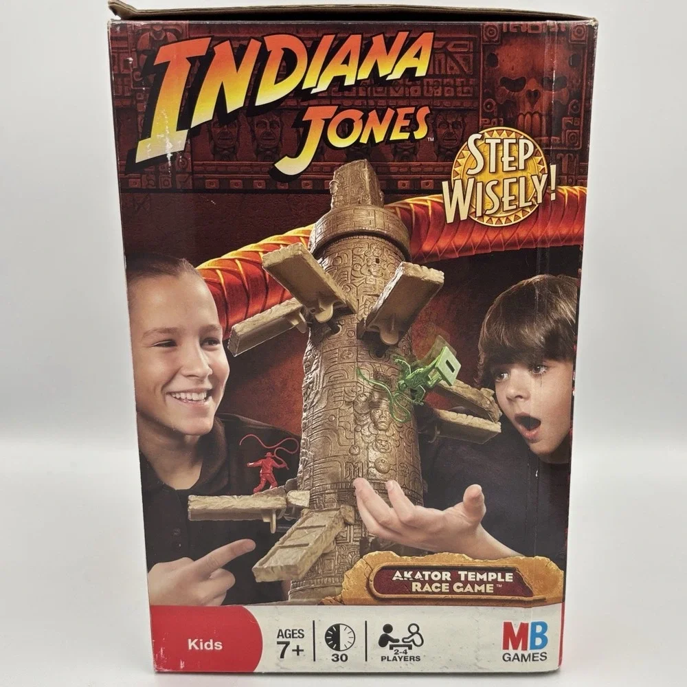 INDIANA JONES Akator Temple Race Game Movie Hasbro Milton Bradley 2008 NEW